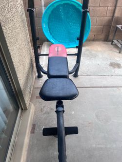 Weider Traditional Flat Weight Workout Exercise Bench ~ Black