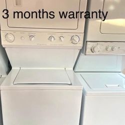 stackables washer & dryer‼️ 3 months warranty 💯 delivery available.🚚