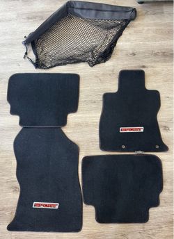 2020 subaru forester sport mats and cargo net