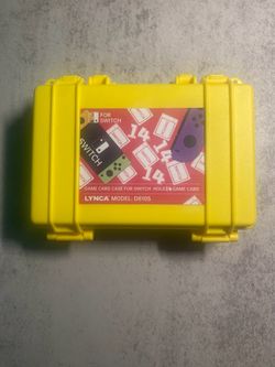Game card case for switch  Lynca model D810S For Nintendo switch games Holds 14 game cartridges Like new condition $10 Pickup only 43rd ave and Bethan