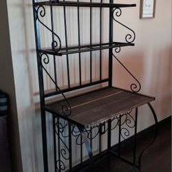 Metal Bar/Wine Rack