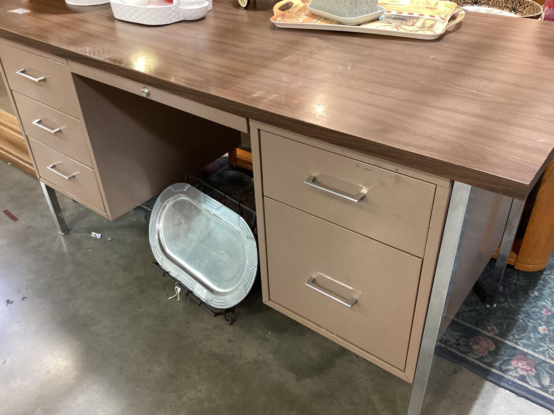 Vintage industrial desk