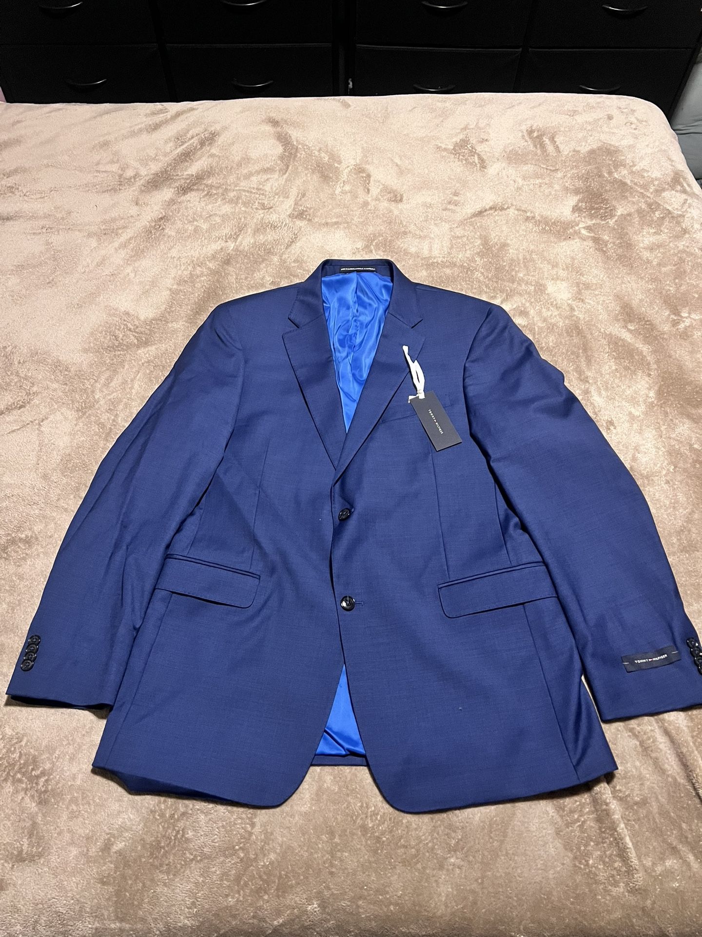 Tommy Hilfiger Blue Suit 42L 36W