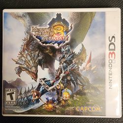 Nintendo 3DS Game - Monster Hunter 3 Ultimate 