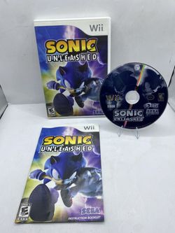Sonic Unleashed (Nintendo Wii) CIB Tested & Working authentic w manual