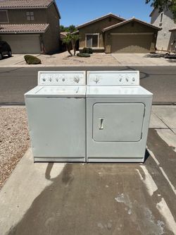 Kenmore 80 series direct drive washer & 3 prong dryer set