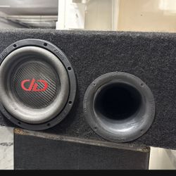 Digital design 8 inch subwoofer in Box
