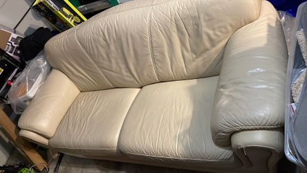 Leather sofa