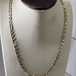 Gold Figaro Chain