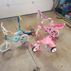 Bicycles,  Scooter, Tricycle