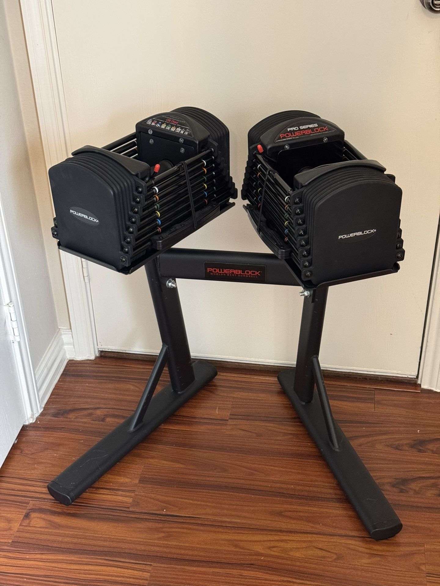 Power Block Pro 50s and Stand