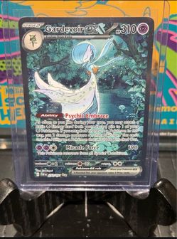 Pokemon gardevoir EX Paldean Fates SIR