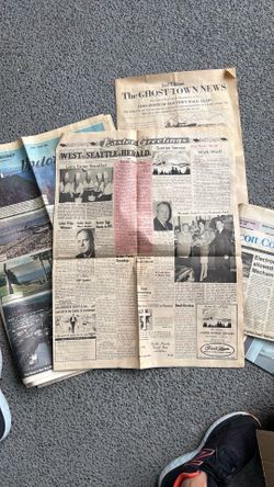 Old newspapers