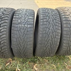 Set Of 4 Nokian Hakkapeliitta Tires 205/55R16 94TXL