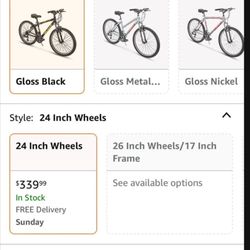 New-Huffy Hardtail Mountain Trail Bike 24 inch