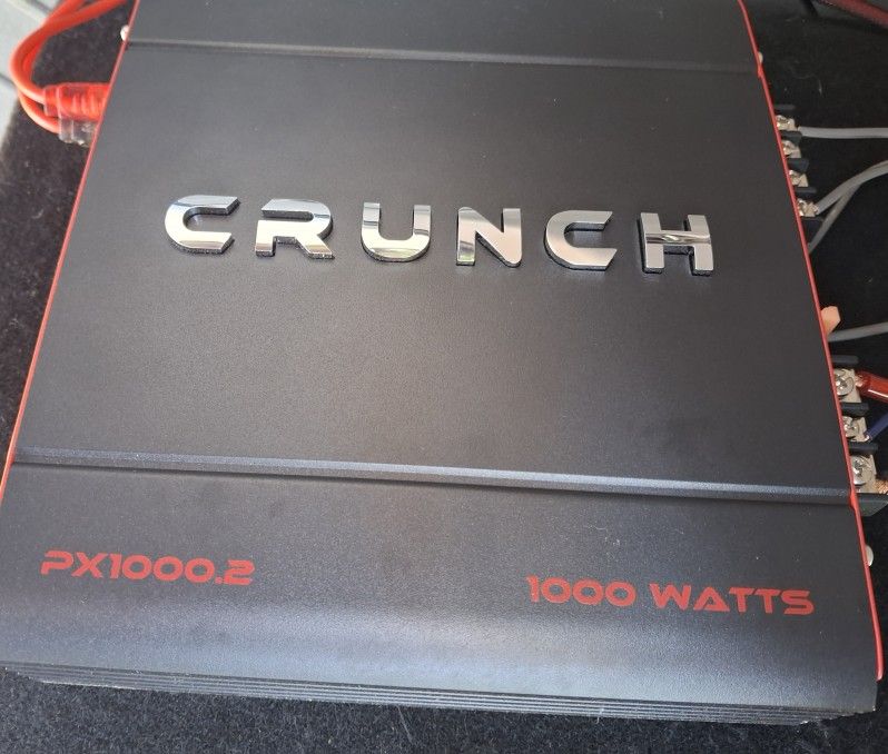 Crunch 1000 Watt 2 Channel Amp