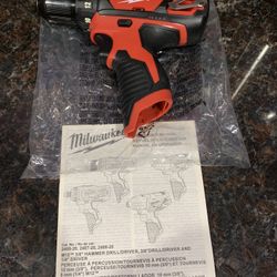 M12 Milwaukee Drill Driver 3/8