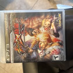 Street fighter X Tekken PS3 