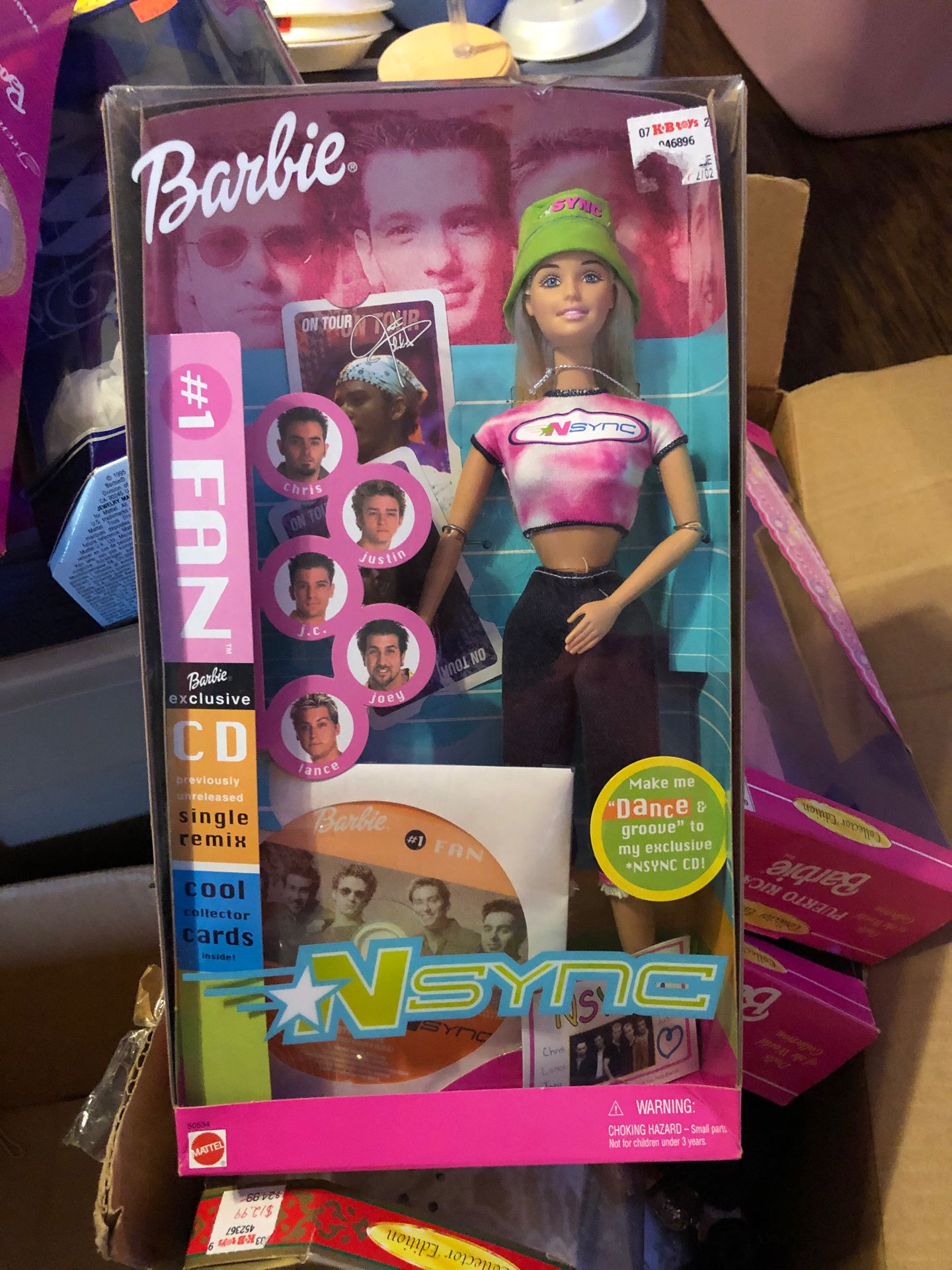 NSync Barbie collector’s doll