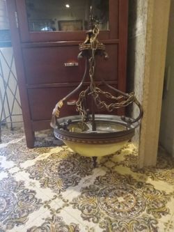 Copper Chandler Lamp