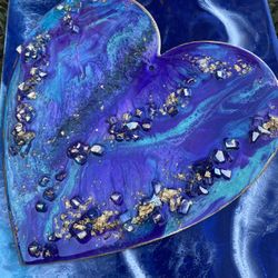 10 Inches Resin Heart 