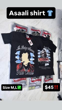 Asaali shirt all sizes available limited‼️
