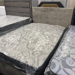 Full Bed With Mattress 