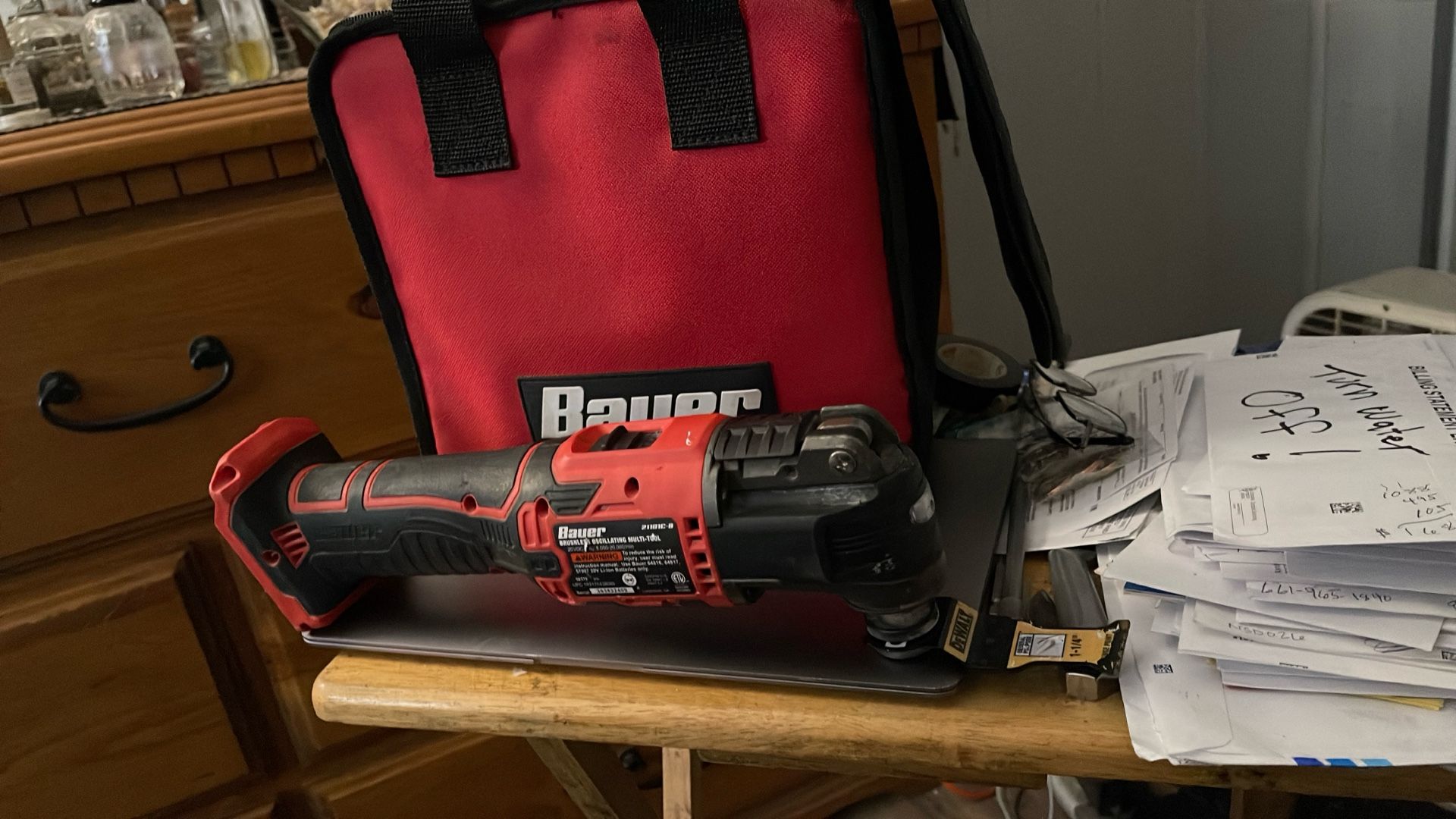 Bauer Oscillating Tool And Bag