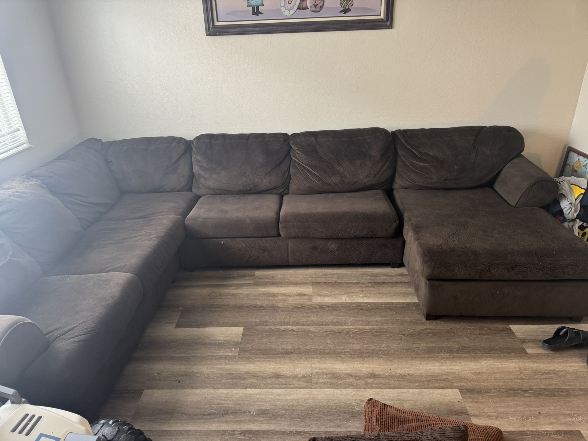 Dark Brown Couch Sectional