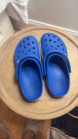 Blue Crocs