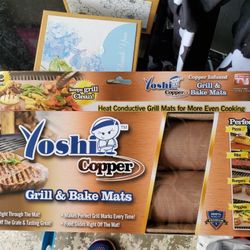 New Copper Baking Or Grilling Mats
