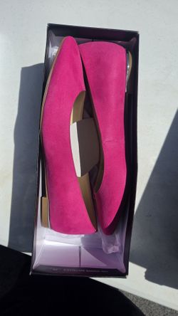 Nine West Pink Flats Size 9.5