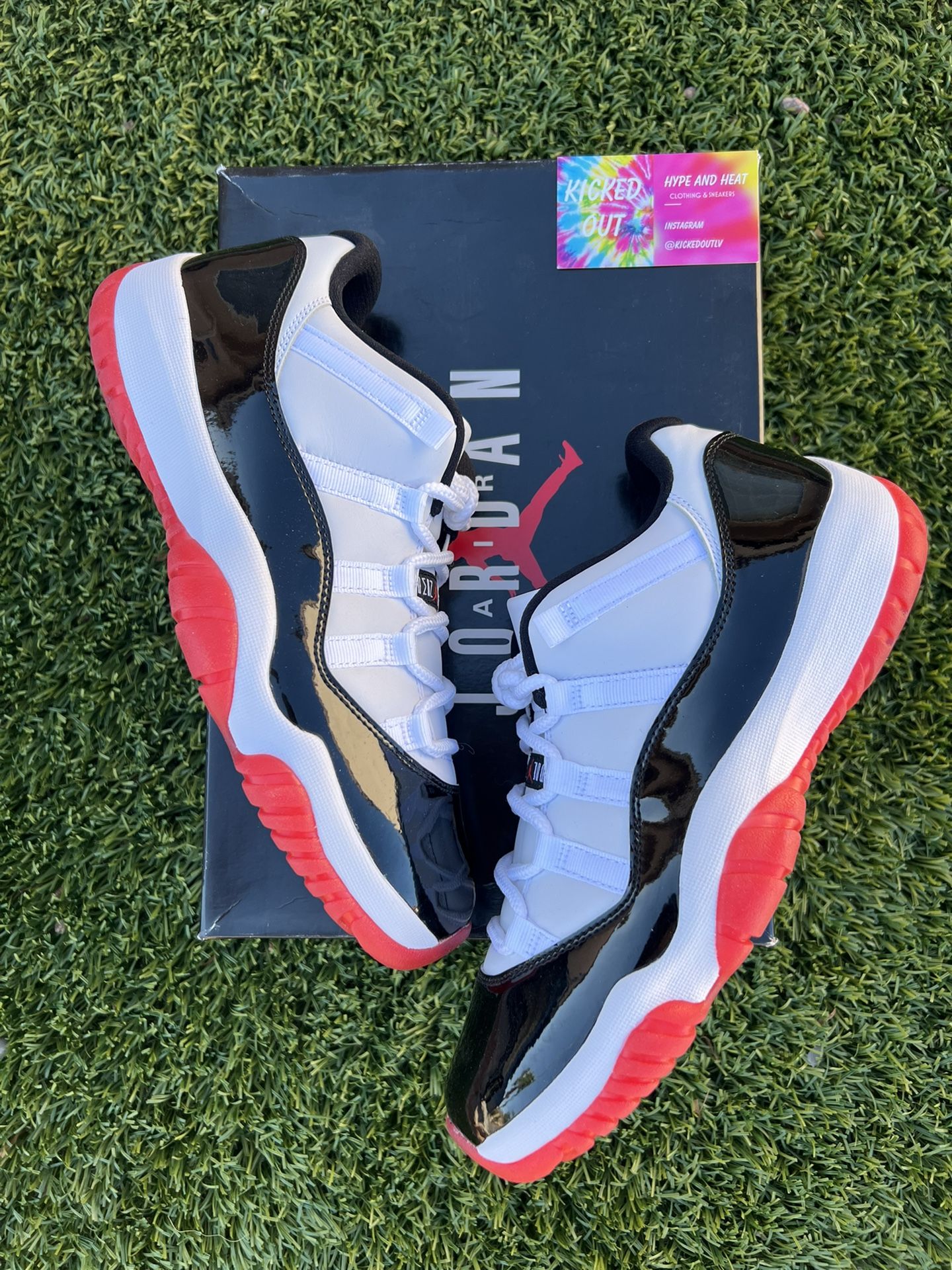 NEW* Nike Air Jordan 11 Low “Concord Bred” Size Men