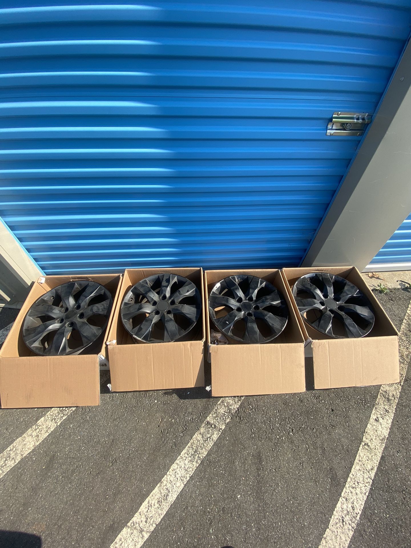 Honda Accord 8th Gen 17” Rims Painted Black