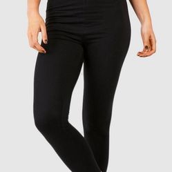Scrunched Booty Black Leggings - Tall