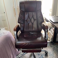 Leather Office Massage Chair