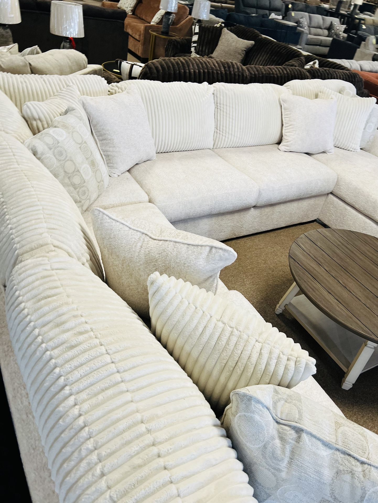 Stunning Stylish Cozy Sectional!