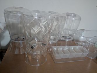4 ( 3 Gal ) Drink dispensers and more