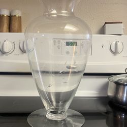 Princess House 15 in. 100% Crystal Vase