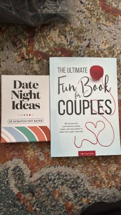 Date night ideas and fun book for couples
