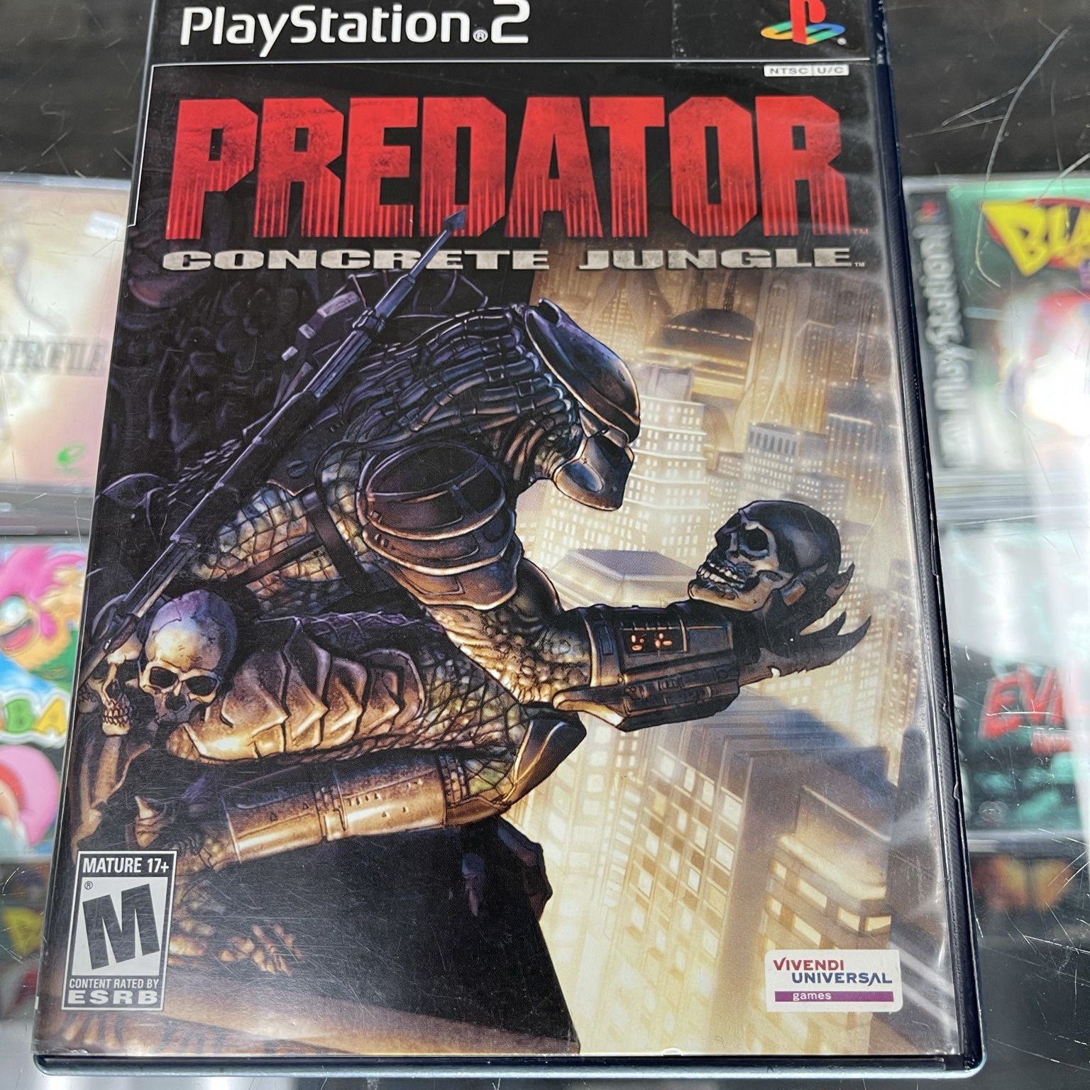 Predator Concrete Jungle Ps2 $120 Gamehogs 11am-7pm