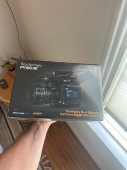 Blackmagic Pyxis 6K Full-Frame Camera  (never opened) L-mount