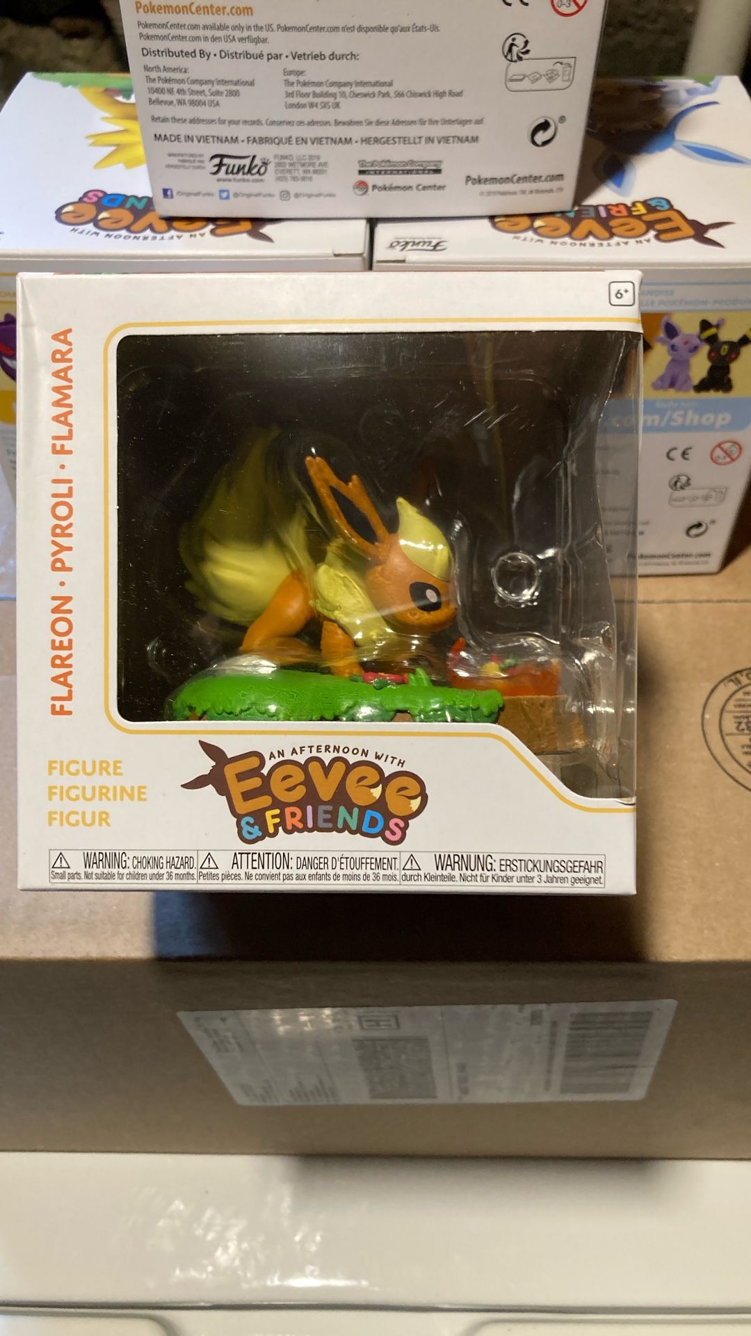 Pokemon Center Figure By Funko Flareon Figure Eevee And Friends