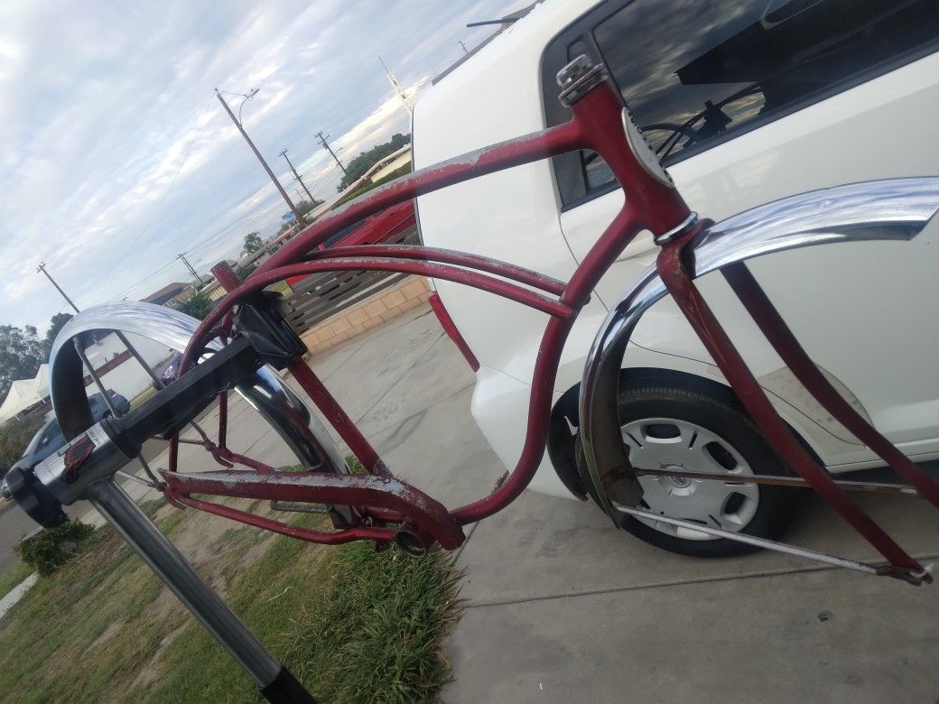 Chicago Schwinn Frame Set Up