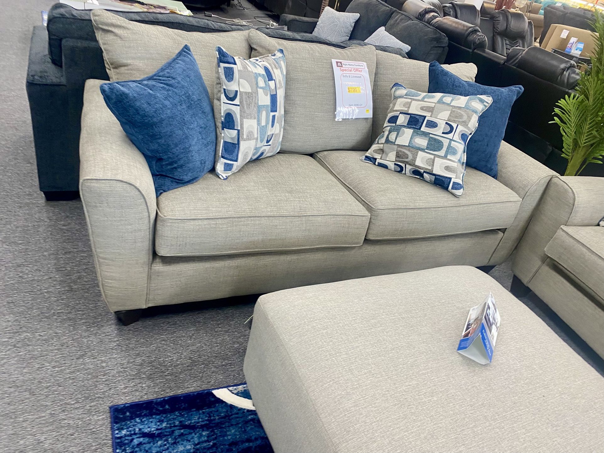 Sofa And Love Seat $799