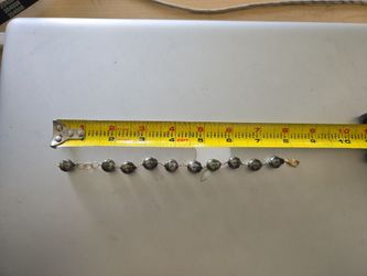 Tahitian black pearls bracelet 14k wires