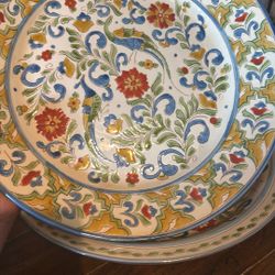 Hand Painted Dishes 