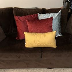 Brown Sofa Set