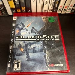 Blacksite Area 51 For PlayStation 3