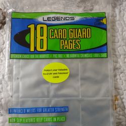 18 Sports Card Protection Pages 